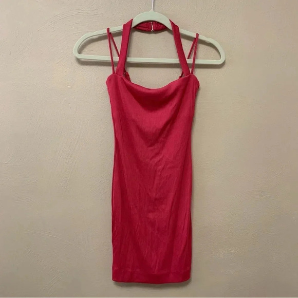 NBD Xtina Mini Dress in Hot Pink - Picture 3 of 11